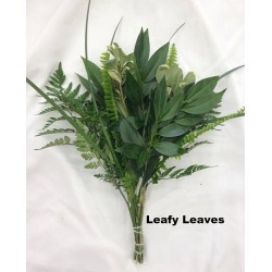 10 Red Roses in Round Bouquet