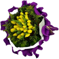 Twenty Five Tulips Bouquet  Always 25 Years Old