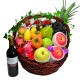 Harvest Bliss Mid-Autumn Fruits and Red Wine Hamper