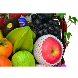 Harvest Bliss Mid-Autumn Fruits and Red Wine Hamper