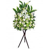 Blissful Love Sympathy Flowers Arrangement